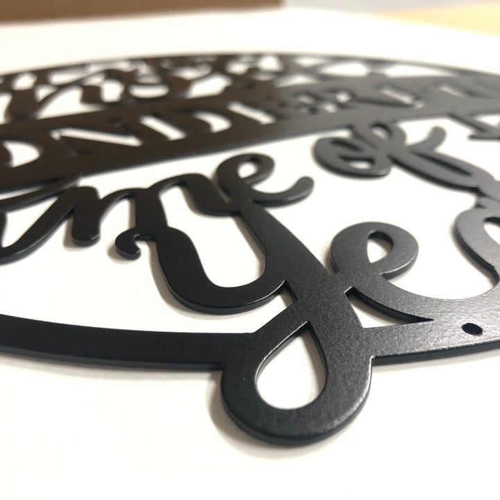 Most Wonderful Time of the Year Christmas Metal Sign - JackJacks Metal