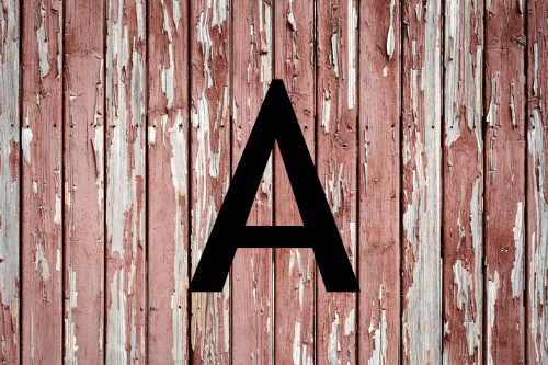 8'' Modern House Letter - Contemporary Home Address -Large Size Letters - JackJacks Metal 