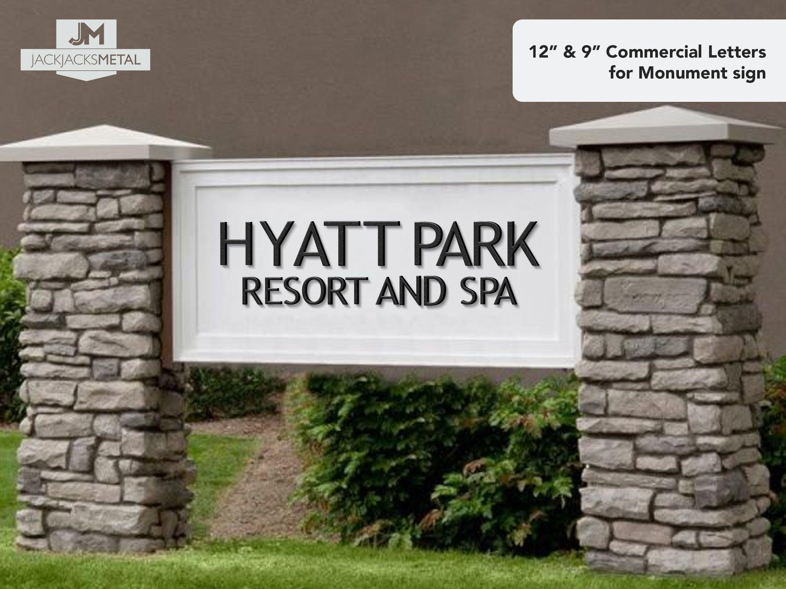 9'' Modern House Letter - Commercial Letter signs -Large Size Letters ...