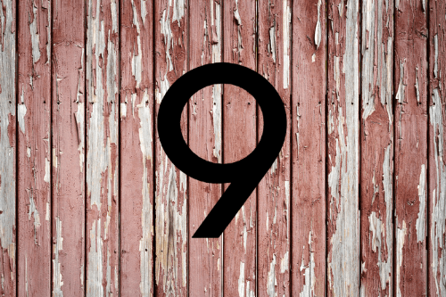 9'' Modern House Letter - Commercial Letter signs -Large Size Letters - JackJacks Metal 