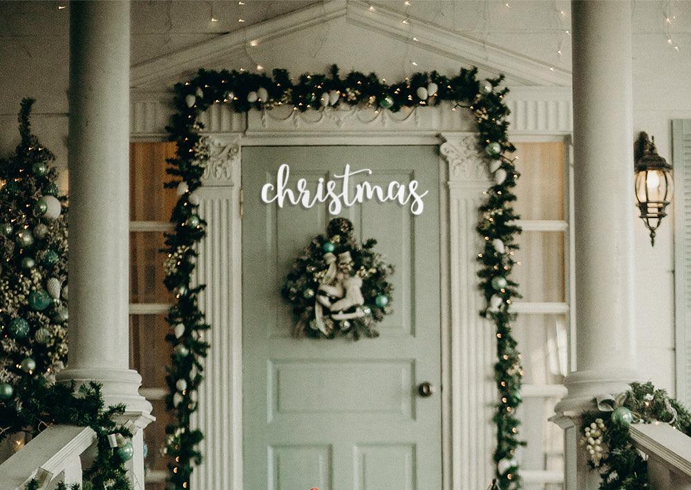 Christmas Word Wall Art Sign - JackJacks Metal 