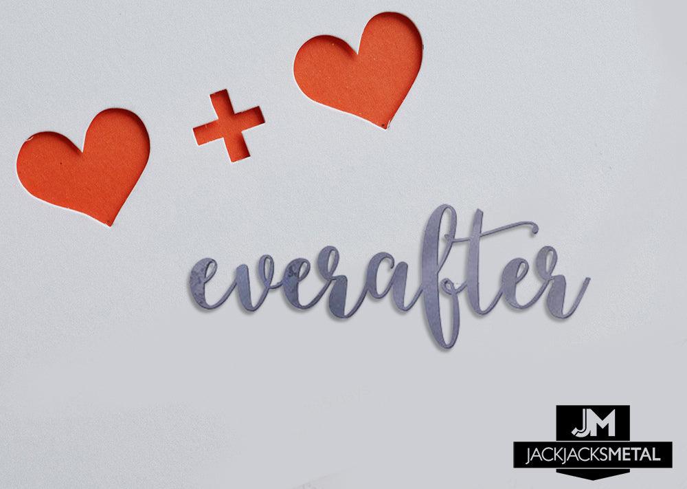 Everafter Word Wall Art Sign - JackJacks Metal 