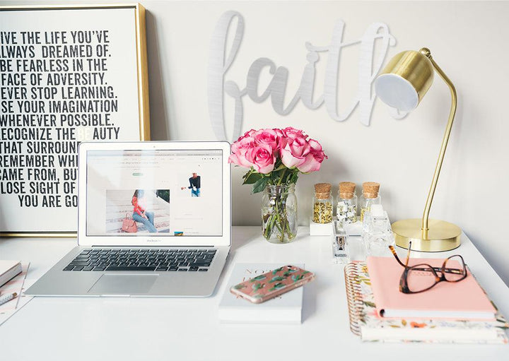 Faith Word Wall Art Sign - JackJacks Metal 