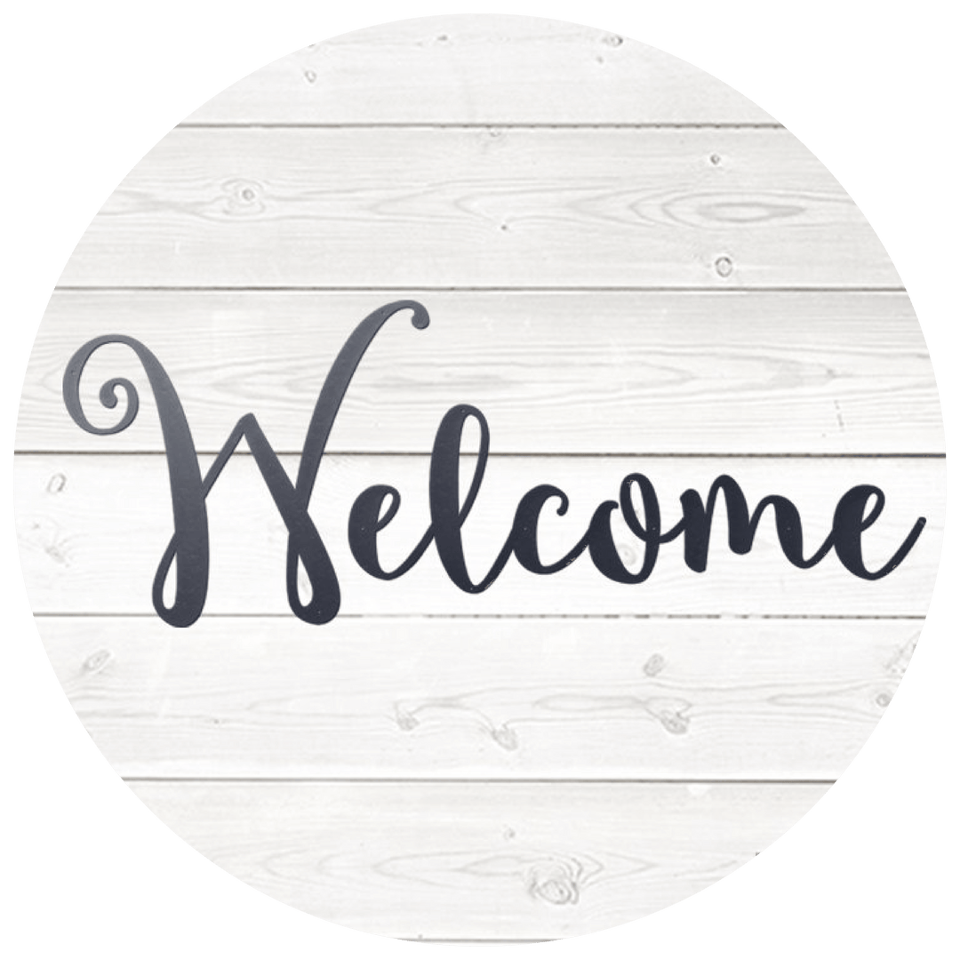 Welcome Word Wall Art Sign - JackJacks Metal 