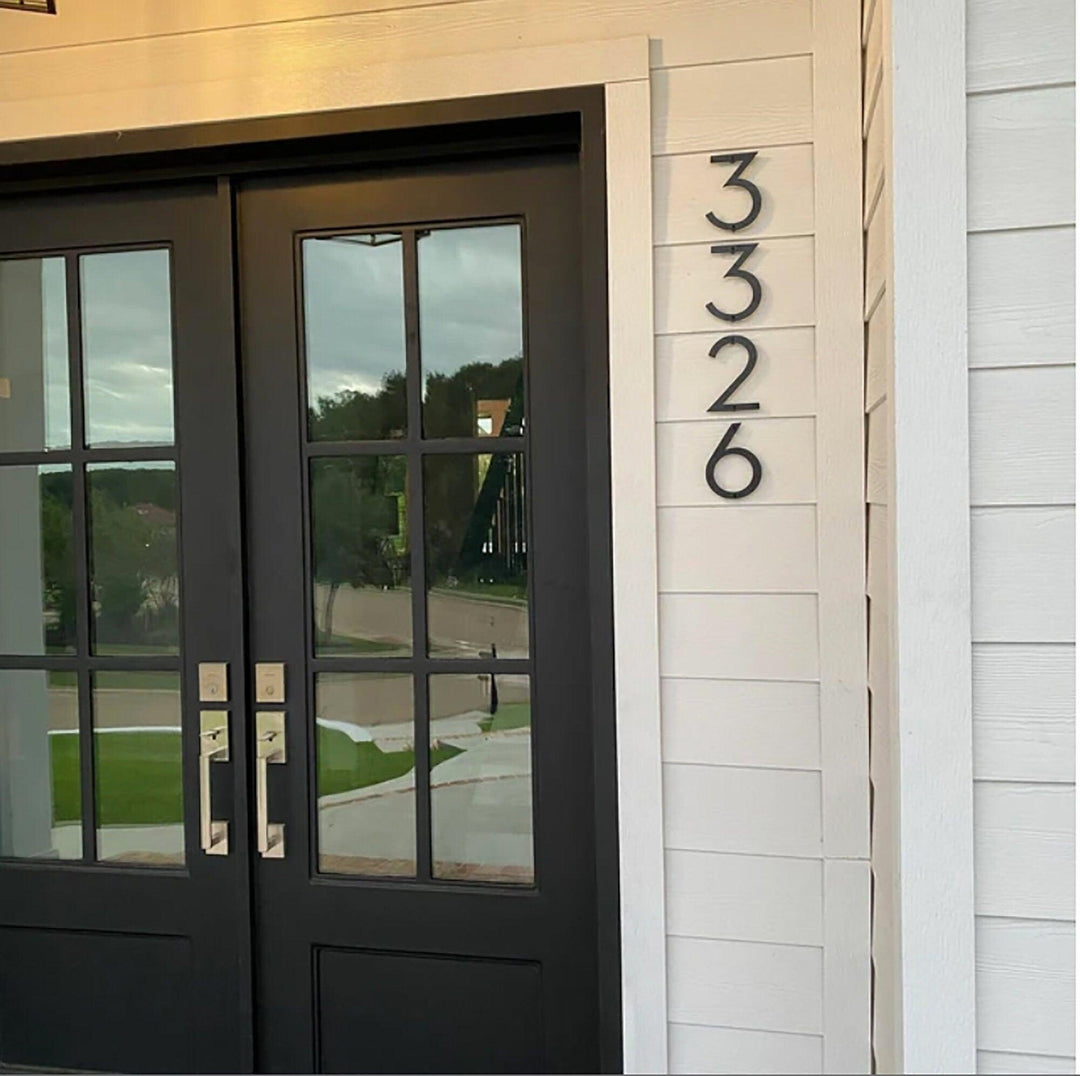 Steel Address Numbers 5