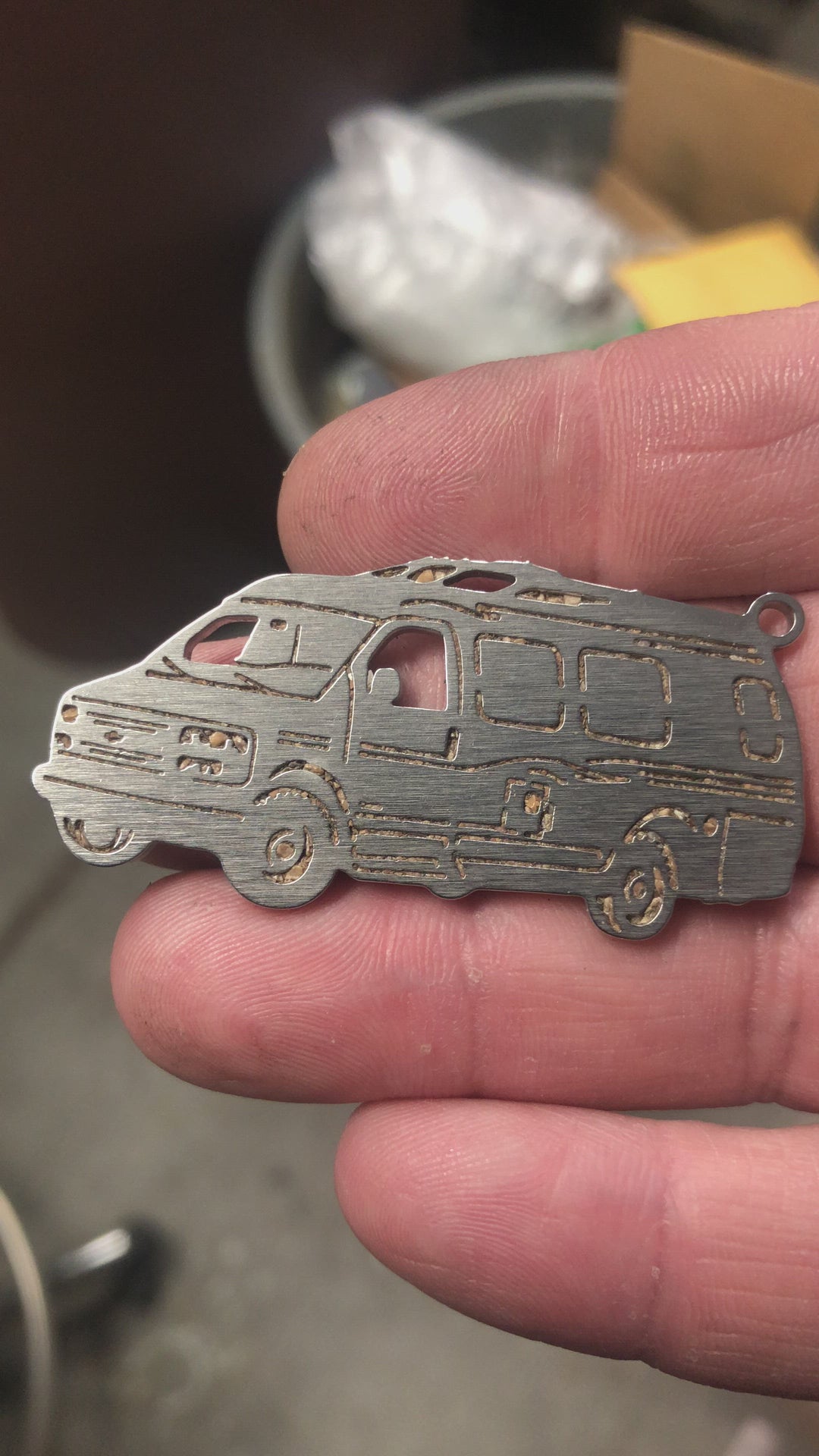 Van Keychain
