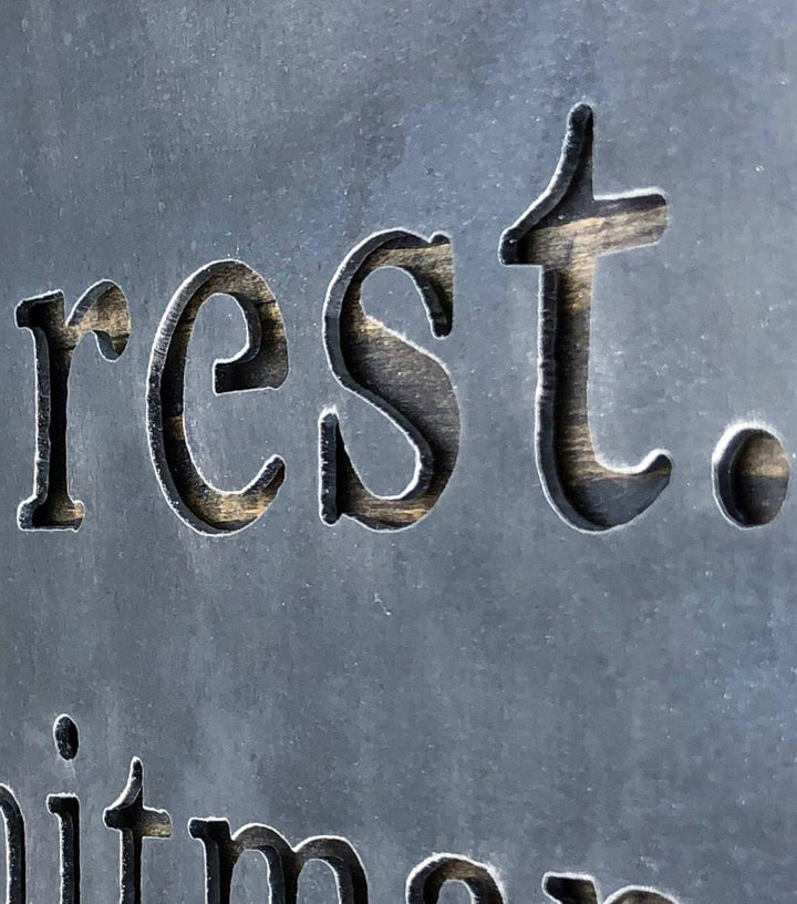 Walt Whitman Metal Sign We Were Together I Forget The Rest - Fixer Upper Style Metal Wall Decor - Wall Art - Wedding Gift - Anniversary Gift